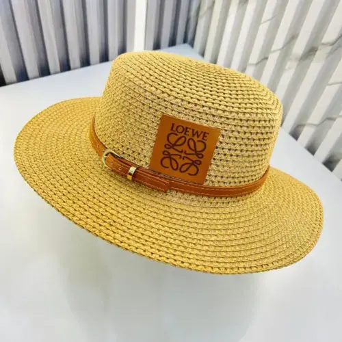 feb2ba13-3370-4d7b-8e5a-157b6abada0f-scaled-scaled-scaled Loewe Unisex Khaki Beach Hat