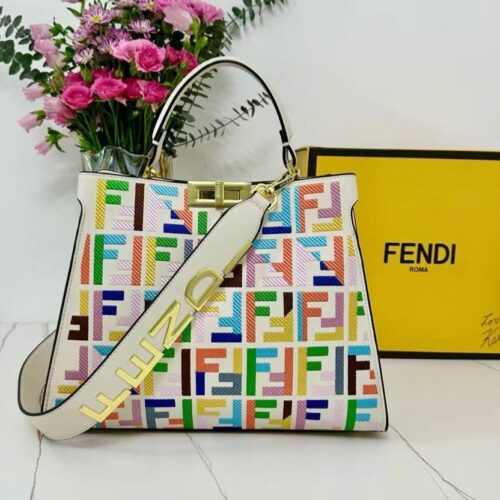 WhatsApp Image 2024-04-08 at 23.54.15_e596c045 Fendi Pekaboo MultiColor Premium quality Tote Bag