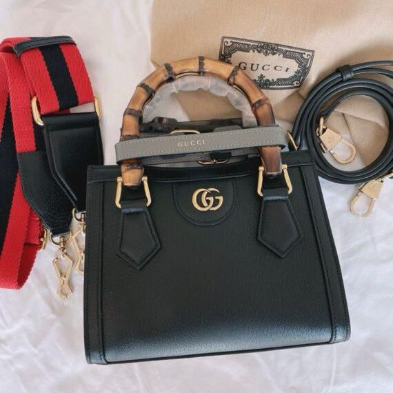WhatsApp Image 2025-06-30 at 6.27.07 PM Gucci Diana Black Premium Handbag (With Double Box)